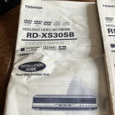 Toshiba RD-XS30 HDD & DVD