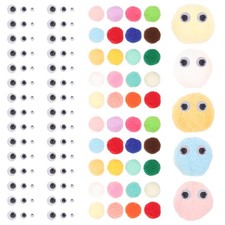  Mini Pompoms Craft Supplies