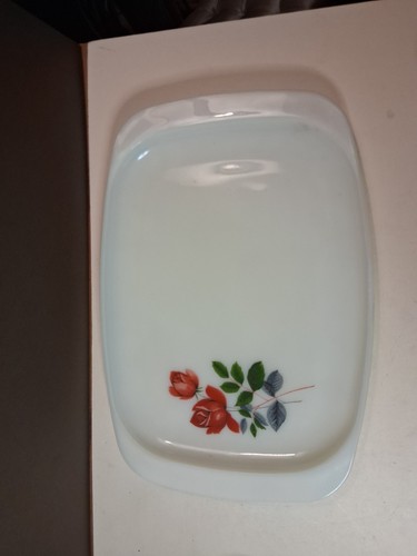 Vintage pyrex june rose - vintage,