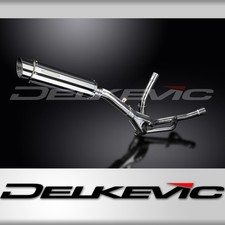 SUZUKI DL650 V-STROM 2004-2011 350mm ROUND STAINLESS BSAU SILENCER EXHAUST KIT