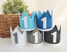 Cake Smash, 1st Birthday Baby Hat Crown