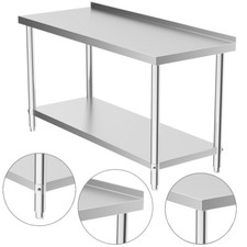 2 Tier Stainless Steel Work