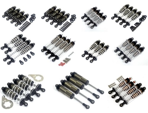 Aluminum oil damper shock - damper/shock, for