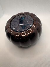 Resin Pumpkin Pot blue with