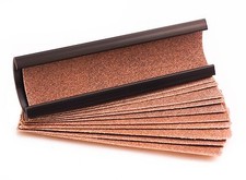 Peradon Cue Tip Sander, File, Shaper & 10 Free Sandpaper Refills.