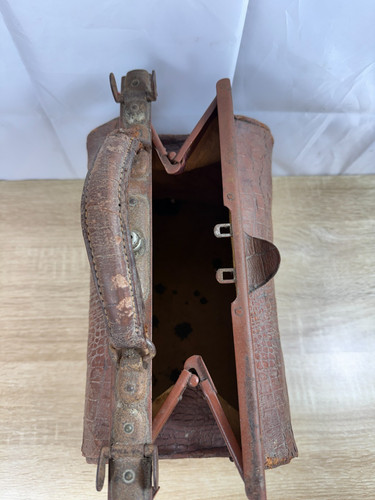 Antique crocodile skin - antique,