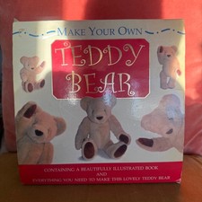 Teddy Bear Making Kit Traditional Jointed With Fab Book Of Patterns/Instructions