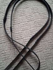 Black Half Rubber Leather