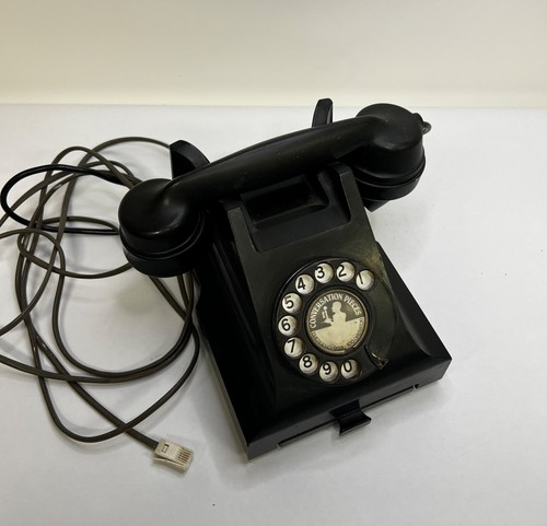 Vintage bakelite telephone - vintage,