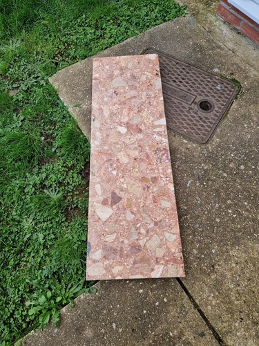 Marble pink granite - granite, fireplace