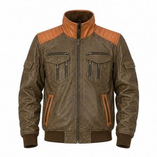 Men distressed brown - distressed,