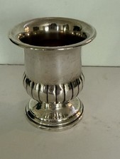 Revere Silversmiths Sterling Silver Toothpick Holder Reinforced w/ Cement Base