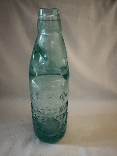 Vintage green bottle - bottle, with