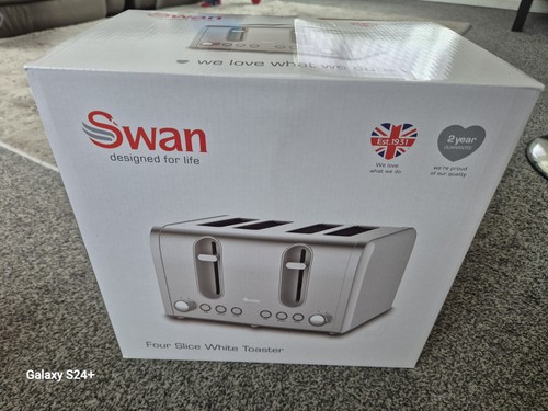 Swan slice toaster st18126w - swan, 4