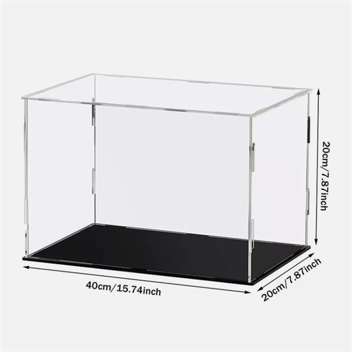 Clear acrylic display case - acrylic,