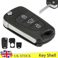 For 2010 2011 2012 2013 Kia Rio Sportage Flip Remote Key Fob Case Shell 3 Button