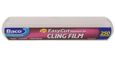 Bacofoil Easy Cut Cling Film Dispenser, 35cm x 250m Cutter Box Catering Storage