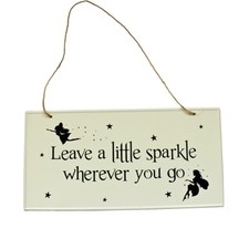 Metal Hanging Wall Plaque -