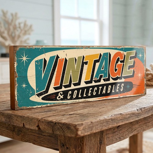 Vintage collectables wood - &,