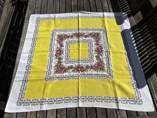 Square 100 linen tablecloth - 100%,