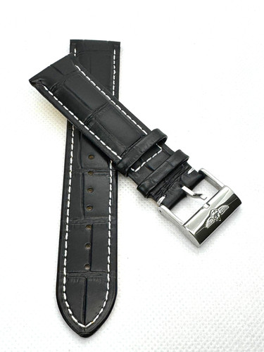 New leather watch strap - leather, in