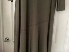 Long Olive Green Dress By Oska