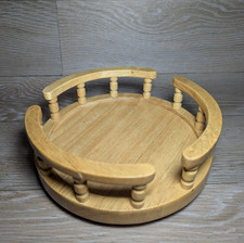 Lazy Susan Wooden Turntable