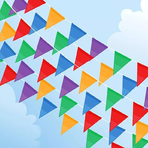 Feet multi colour flags - 20,