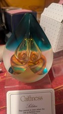 Caithness Solstice Glass Paperweight Limited Edition 167/350