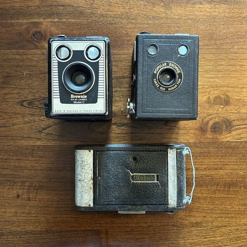 Kodak brownie vintage black - kodak,
