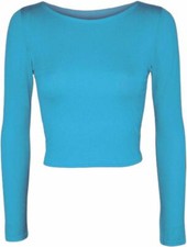 Ladies Round Neck Long Sleeve