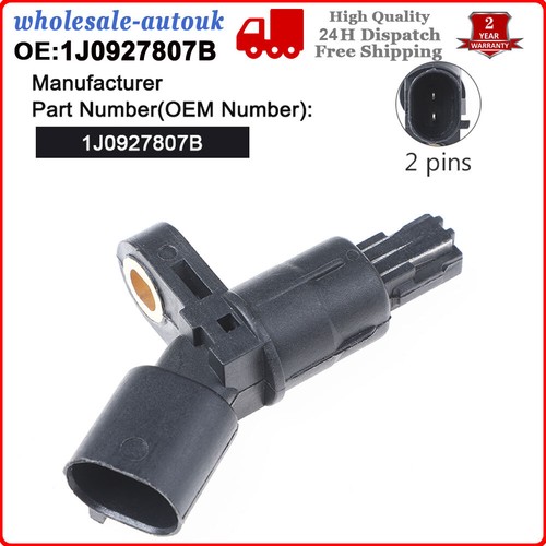 Rear abs wheel speed - rear, sensor