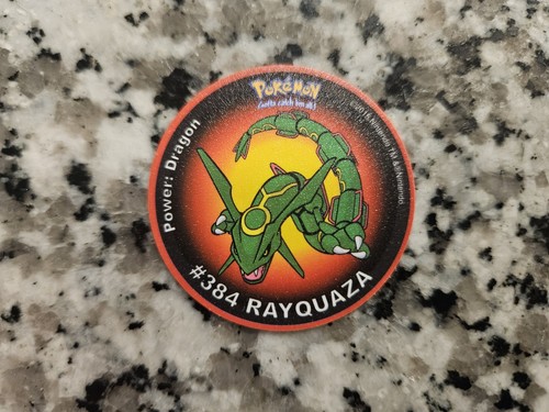 Rayquaza rare pokemon tazo - rayquaza,
