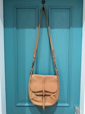 Radley Grosvenor Tan Leather Messenger Bag VGC with Dust Bag