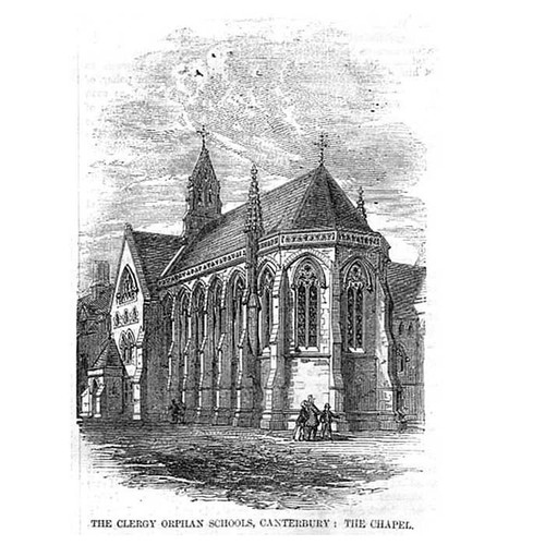 Kent the clergy orphan school - orphan,
