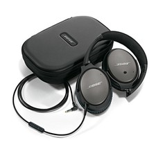 Bose QuietComfort 25 QC25 Noise Cancelling Wired Headphones Black Earphones