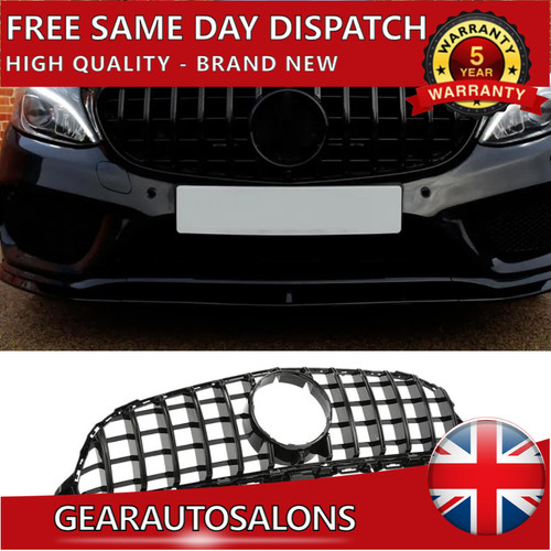 Style grille glossy black - gt,