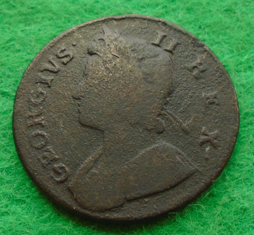 1738 george halfpenny - 1738, halfpenny,