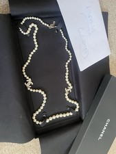 CHANEL Runway CC Faux Pearl