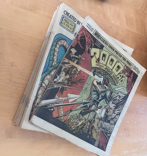 2000ad comic bundle 340 - 21, bundle,