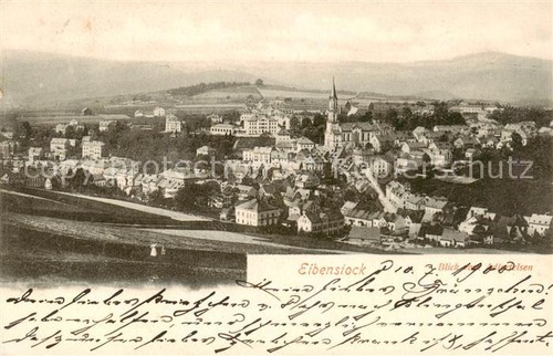 Eibenstock panorama - eibenstock,