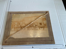 large Victorian men  in horse