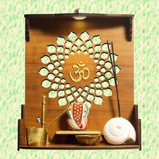 Wooden Pooja Stand Mandir for Home Temple for Office Puja Mandir for Home Wall