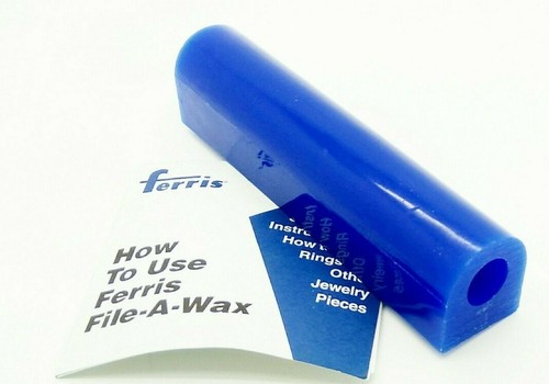 Blue carving wax - carving, 36mm