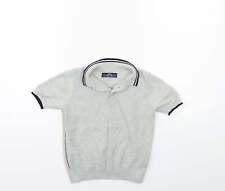 Matalan Boys Grey Collared