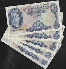 B277 O'BRIEN 1957 FIVE POUND £5 BANKNOTE - SELECT YOUR NOTE W