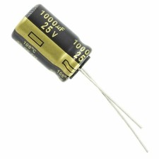 Panasonic FM Electrolytic Capacitor 1000 Mfd 25V 105C Low ESR