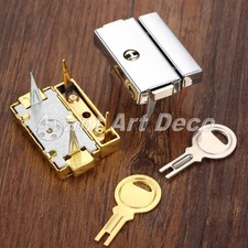 Metal Drawer Lock Toggle Catch Latch Trunk Wine Chest Boxes Suitcase Hardware