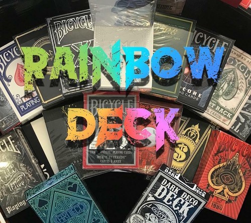 Rainbow deck magic - deck, with