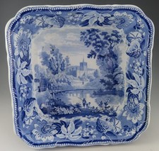 Antique Pottery Pearlware Blue